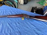 WINCHESTER LOW WALL RIFLE in RARE 22 W.R.F. W/ HEAVY BARREL - 4 of 19