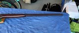 WINCHESTER LOW WALL RIFLE in RARE 22 W.R.F. W/ HEAVY BARREL - 6 of 19