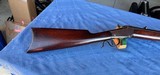 WINCHESTER LOW WALL RIFLE in RARE 22 W.R.F. W/ HEAVY BARREL - 2 of 19