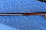 WINCHESTER LOW WALL RIFLE in RARE 22 W.R.F. W/ HEAVY BARREL - 16 of 19