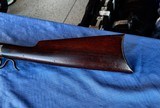 WINCHESTER LOW WALL RIFLE in RARE 22 W.R.F. W/ HEAVY BARREL - 7 of 19