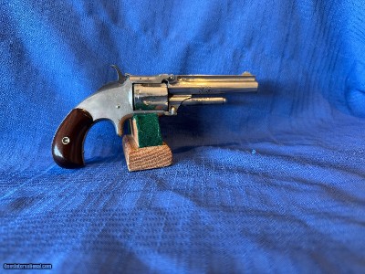 SMITH & WESSON 1 1/2 FACTORY NICKEL