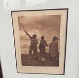 EDWARD CURTIS 1908 ORIGINAL GOLD TONE PHOTOGRAVUE - 2 of 10