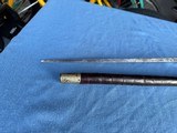 AMERICAN SWORD CANE - ALLIGATOR SKIN - w/ DECORATED SWORD BLADE - 9 of 23