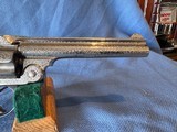 SMITH & WESSON HAMMERLESS SQEEZERc- FACTORY ENGRAVED - 9 of 17