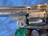 SMITH & WESSON HAMMERLESS SQEEZERc- FACTORY ENGRAVED - 5 of 17