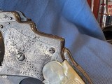 SMITH & WESSON HAMMERLESS SQEEZERc- FACTORY ENGRAVED - 2 of 17