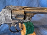 SMITH & WESSON HAMMERLESS SQEEZERc- FACTORY ENGRAVED - 8 of 17