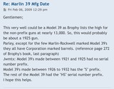 MARLIN MODEL 39A 1st YEAR PRODUCTION - 23 of 23