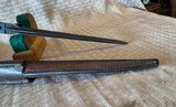 JOHNSON AUTOMATIC RIFLE Original Bayonet with Scabbard - 12 of 12