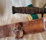 M3 BLADE MARKED IMPERIAL w/ ORIGINAL LEATHER SCABBARD - 12 of 16