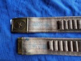 INDIAN WARS TEXAS 45 AMMO Belt and ORIGINAL BUCKLE -ANSON MILLS STAMPED - 6 of 7