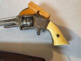 Smith & Wesson No 2 - L.D. Nimske Engraved with Original Slim Jim Holster - 5 of 25