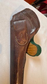 Smith & Wesson No 2 - L.D. Nimske Engraved with Original Slim Jim Holster - 20 of 25