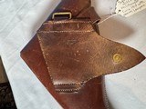 BRITISH 1916 HOLSTER with LANYARD for Model 1917 or Mk1 Webley 455 caliber - 8 of 12