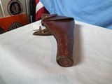 BRITISH 1916 HOLSTER with LANYARD for Model 1917 or Mk1 Webley 455 caliber - 4 of 12
