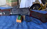 WINCHESTER MODEL 1892 -17” Barrel - Deluxe Engraved - 44-40 Caliber - 4 of 24