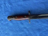 Trench Gun Bayonet dated 1907 with Original Scabbard - 9 of 11