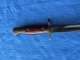 Trench Gun Bayonet dated 1907 with Original Scabbard - 8 of 11