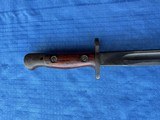 Trench Gun Bayonet dated 1907 with Original Scabbard - 7 of 11