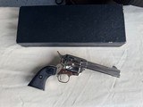COLT SAA 2nd Gen 1958 - 4 3/4” - FaCTORY NiCKEL - BLACK BOX & PAPERWORK - 12 of 21