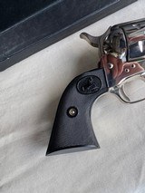 COLT SAA 2nd Gen 1958 - 4 3/4” - FaCTORY NiCKEL - BLACK BOX & PAPERWORK - 15 of 21