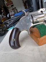 SMITH & WESSON Model 1 1/2 32 RF - FACTORY NICKEL - 6 of 18