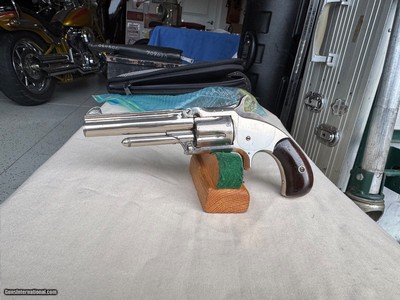 SMITH & WESSON Model 1 1/2 32 RF - FACTORY NICKEL