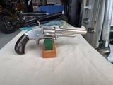 SMITH & WESSON Model 1 1/2 32 RF - FACTORY NICKEL - 7 of 18