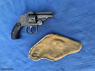 H&R ARMS Co. “BICYCLE GUN” FACTORY ENGRAVED