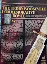 TEDDY ROOSEVELT COMMEMORATIVE BOWIE - 15 of 15