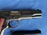 COLT 1911 “ EXECUTIVE “ # 55 out of a 100 made - 24 KARAT GOLD - - 8 of 13