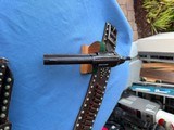 COLT SAA 4 3/4” barrel - 38 W.C.F with Fancy Rig - 12 of 22