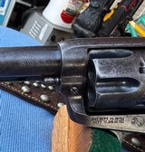 COLT SAA 4 3/4” barrel - 38 W.C.F with Fancy Rig - 11 of 22