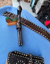 COLT SAA 4 3/4” barrel - 38 W.C.F with Fancy Rig - 16 of 22