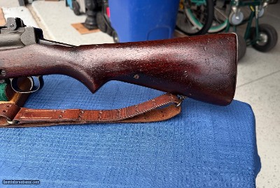 EXTREMELY RARE JOHNSON RIFLE 1of 1000 shipped to CHILEAN CONTRACT - Image 8 of 15