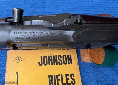 EXTREMELY RARE JOHNSON RIFLE 1of 1000 shipped to CHILEAN CONTRACT - Image 11 of 15