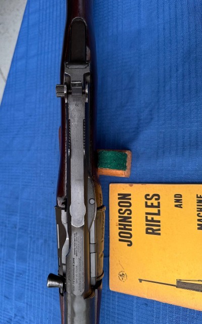 EXTREMELY RARE JOHNSON RIFLE 1of 1000 shipped to CHILEAN CONTRACT - Image 12 of 15