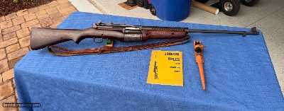 EXTREMELY RARE JOHNSON RIFLE 1of 1000 shipped to CHILEAN CONTRACT - Image 3 of 15