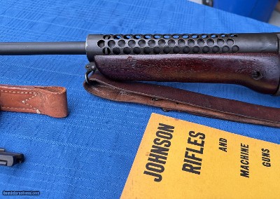 EXTREMELY RARE JOHNSON RIFLE 1of 1000 shipped to CHILEAN CONTRACT - Image 10 of 15