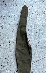M1 CARBINE WW2 ORIGINAL CANVAS CARRYING CASE - 6 of 7
