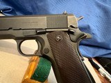 1911A1 REMINGTON RAND W/ U.S.M.C. SHOLDER HOLSTER - 4 of 18