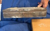 COLT 1860’s POCKET NAVY - ITALY - w/ SOAP STONE CARVED CASE - 12 of 19