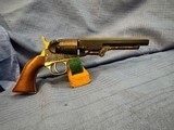 COLT 1860’s POCKET NAVY - ITALY - w/ SOAP STONE CARVED CASE - 17 of 19