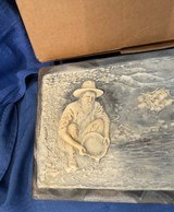 COLT 1860’s POCKET NAVY - ITALY - w/ SOAP STONE CARVED CASE - 13 of 19