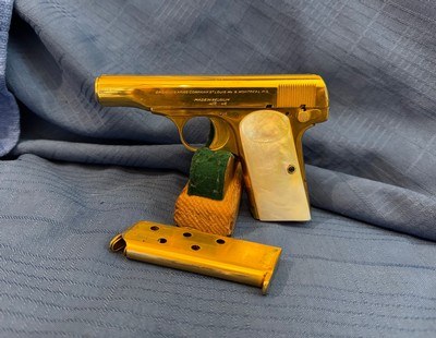 BRILLIANT BROWNING FN M1910 380 AUTO- PRESENTATION GRADE