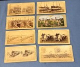 Custer - Teddy Roosevelt Rough Riders - Civil War Scuba Divers Stereo View Photos Original - 2 of 17