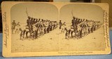 Custer - Teddy Roosevelt Rough Riders - Civil War Scuba Divers Stereo View Photos Original - 3 of 17
