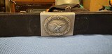 LUGER HOLSTER and BELT W/ HOLSTER DATED 1938 - VINTAGE - 17 of 19