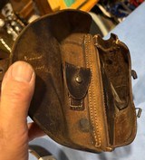 LUGER HOLSTER and BELT W/ HOLSTER DATED 1938 - VINTAGE - 15 of 19